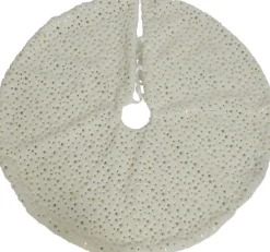 Decoris Kerstboomstandaarden^Kerstboomrok/Kerstboom Kleed Wit 90 Cm - Kerstboom Rok/Rokken