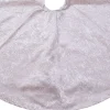 Anna's Collection Kerstboomstandaarden^Kerstboomrok/Kerstboom Kleed Creme Barok 120 Cm - Kerstversiering - Kerstboom Rok/Rokken