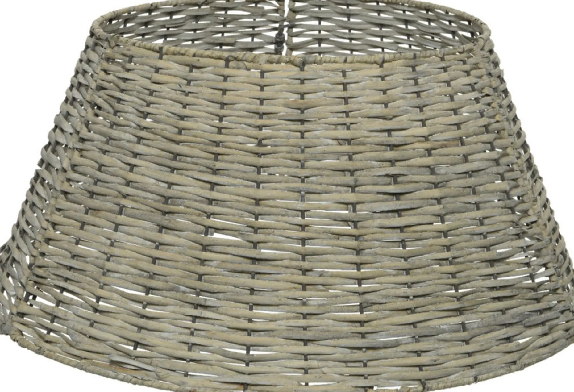Decoris Kerstboomstandaarden^Kerstboomrok/Kerstboommand Grijs D57 X H28 Cm Voor Een Kerstboom Tot 180 Cm - Kerstboommanden/Kerstboomrokken