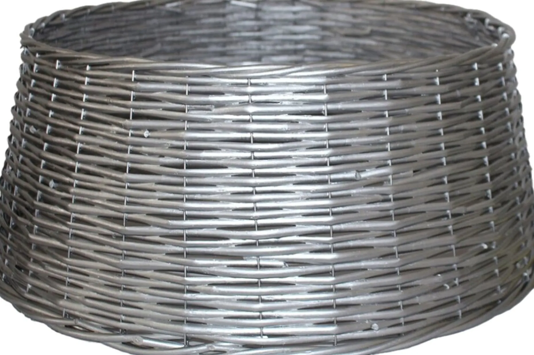 Gerim Kerstboomstandaarden^Kerstboomrok/Kerstboommand Gevlochten D58 Cm En H24 Cm Voor Kerstboom Van 210 Cm