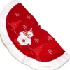 Unique Living Kerstboomstandaarden^Kerst Boomrok Red X-Mas Snowman