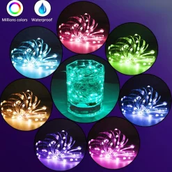 Merkloos Kerstboomverlichting^Kerstboomverlichting- Kerstverlichting - Led Verlichting - Smart Incl App + Usb - Kerstversiering - Kerstboom Licht