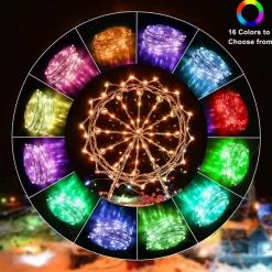Merkloos Kerstboomverlichting^Kerstboomverlichting- Kerstverlichting - Led Verlichting - Smart Incl App + Usb - Kerstversiering - Kerstboom Licht