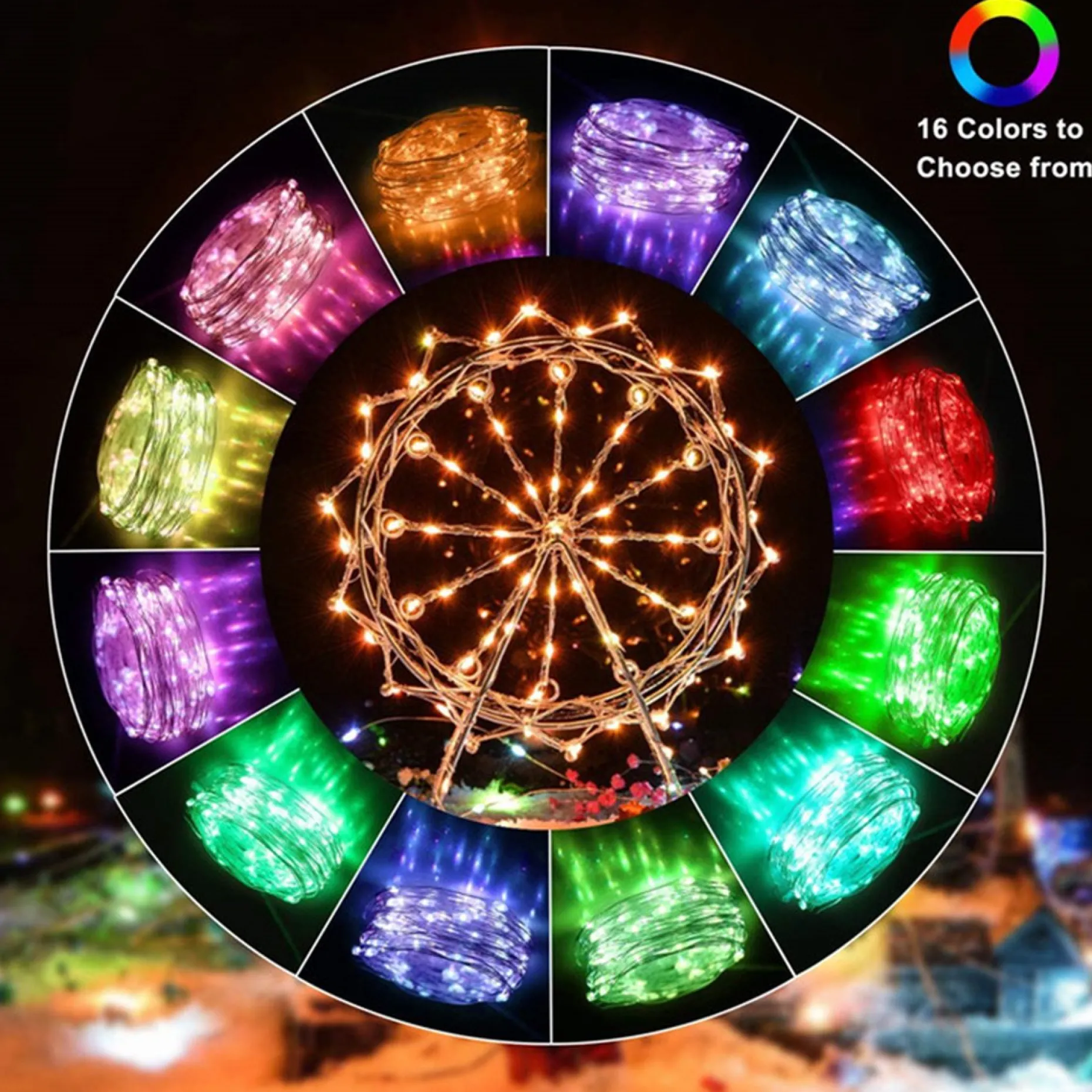 Merkloos Kerstboomverlichting^Kerstboomverlichting- Kerstverlichting - Led Verlichting - Smart Incl App + Usb - Kerstversiering - Kerstboom Licht