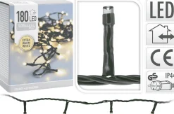 Merkloos Kerstboomverlichting^Kerstboomverlichting - 13,5 Meter - 180 Led's Binnen & Buiten