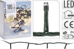 Merkloos Kerstboomverlichting^Kerstboomverlichting - 13,5 Meter - 180 Led's Binnen & Buiten
