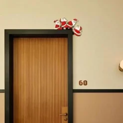 Merkloos Kerst - Decoratie - Kerstartikelen - Hoek - Winter - Kerstdecoratie - Muur - Home Decor - Engel - Kerstman - Cadeaus Outlet