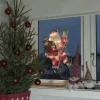 Konst Smide Verlichte Kerstfiguren^Kerstfiguur Voor Binnen - Kerstman - 20 Leds - 45 Cm Hoog
