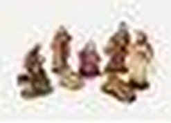 Merkloos Kerstgroep 8 Figuren Ca. 12Cm. (6528) Cheap