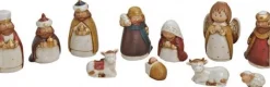 Advent Kerstgroep Keramiek Met Mini Figuurtjes Set 11 -Dlg Flash Sale