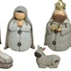 Merkloos Kerstgroep Met Losse Figuren Set 9-Dlg Best Sale