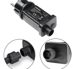 Casaria Kerstguirlande - 5 M En 5 M Stroomkabel - 100 Led - Afstandsbediening Clearance
