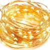 ABC-Led Lichtslangen^Kerst Koperdraad Led Verlichting - Warm Wit - 5 Meter - Incl. Batterijen Warm Wit 5 Meter