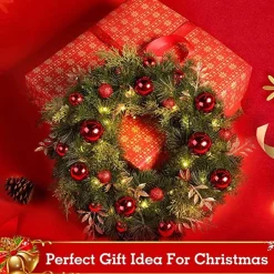 * Kerstkrans - Christmas Decoration Store
