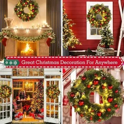 * Kerstkrans - Christmas Decoration Store