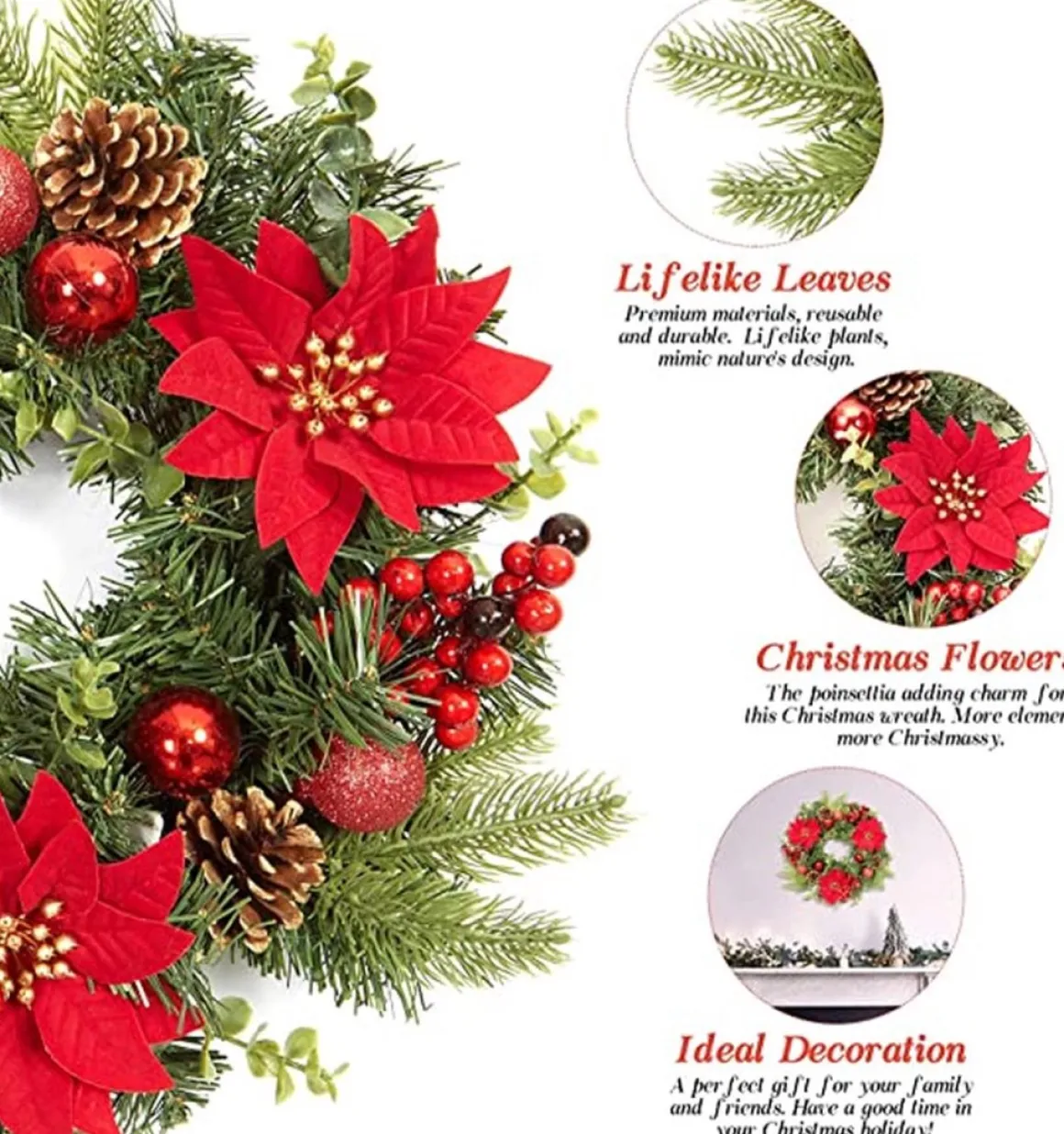 * Kerstkrans - Christmas Decoration Fashion