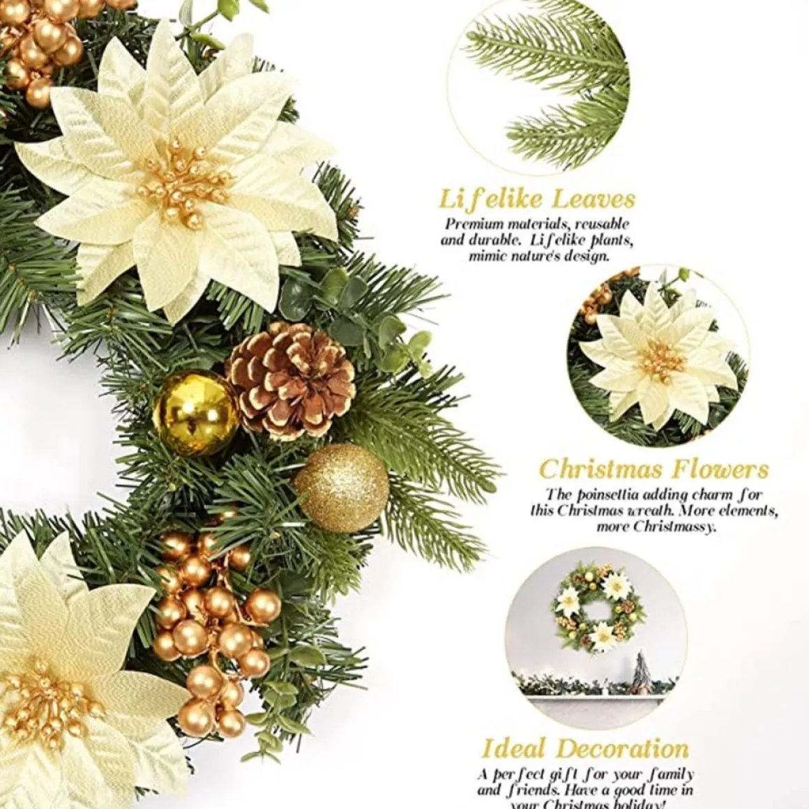 * Kerstkrans - Christmas Decoration Fashion