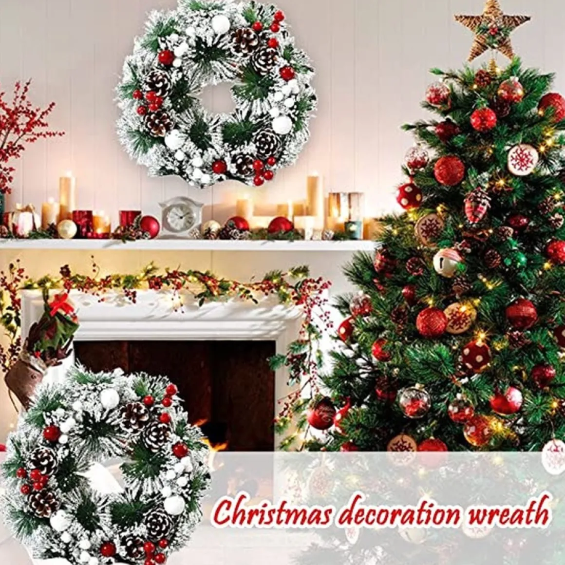 * Kerstkrans - Christmas Decoration Best Sale