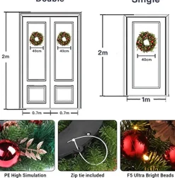 * Kerstkrans - Christmas Decoration Shop