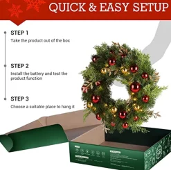 * Kerstkrans - Christmas Decoration Discount