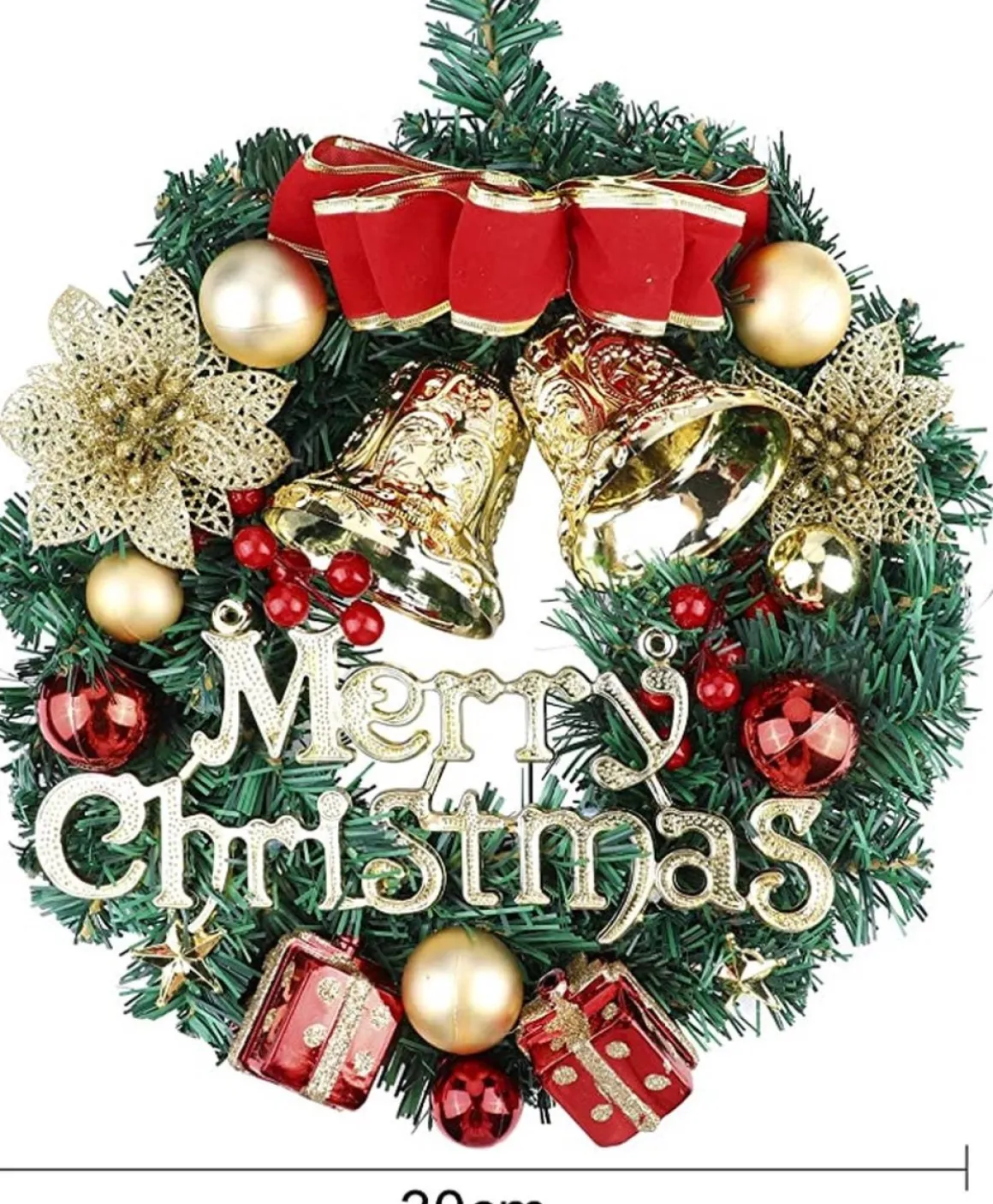 * Kerstkrans - Christmas Decoration Shop