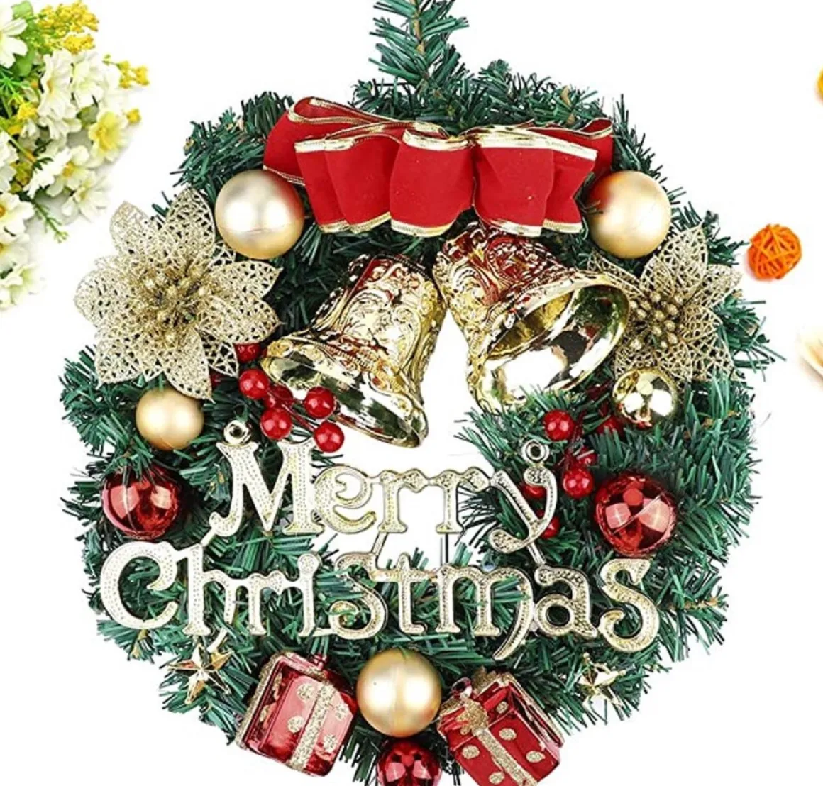 * Kerstkrans - Christmas Decoration Shop
