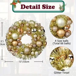 * Kerstkrans - Christmas Decoration Best