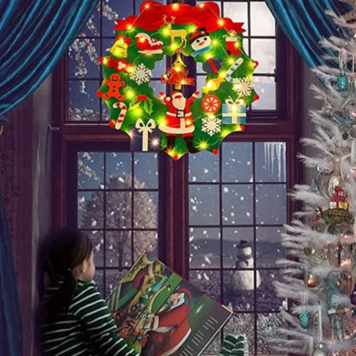 * Kerstkrans - Christmas Decoration Shop