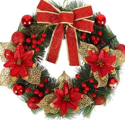 * Kerstkrans - Christmas Decoration Shop