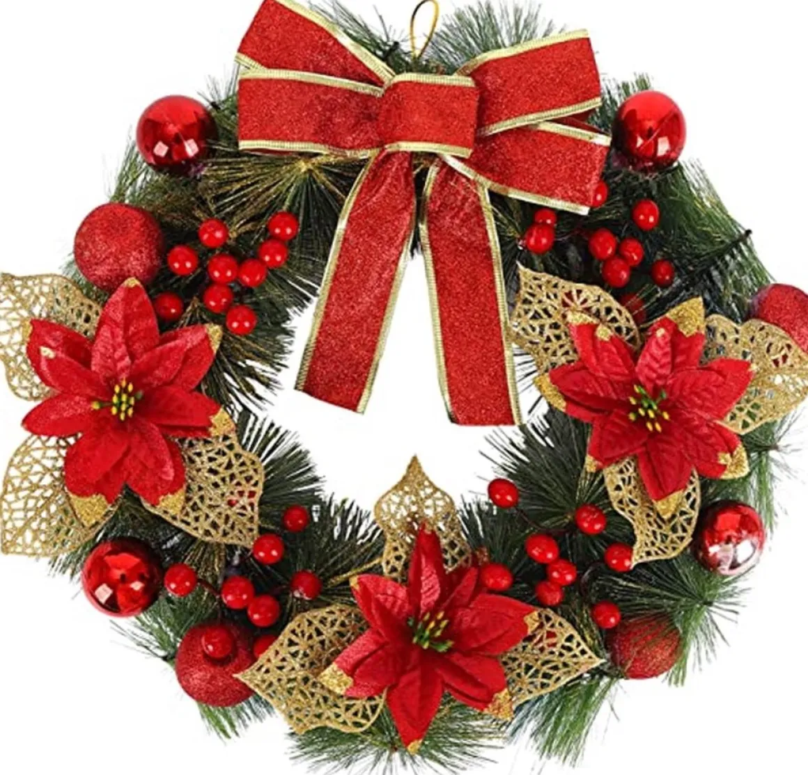 * Kerstkrans - Christmas Decoration Shop
