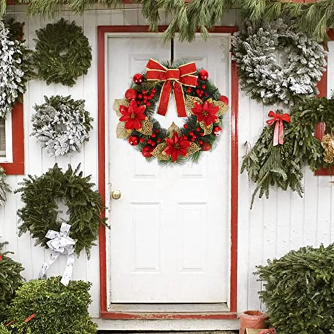 * Kerstkrans - Christmas Decoration Shop