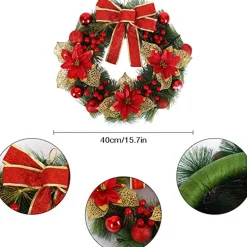 * Kerstkrans - Christmas Decoration Shop