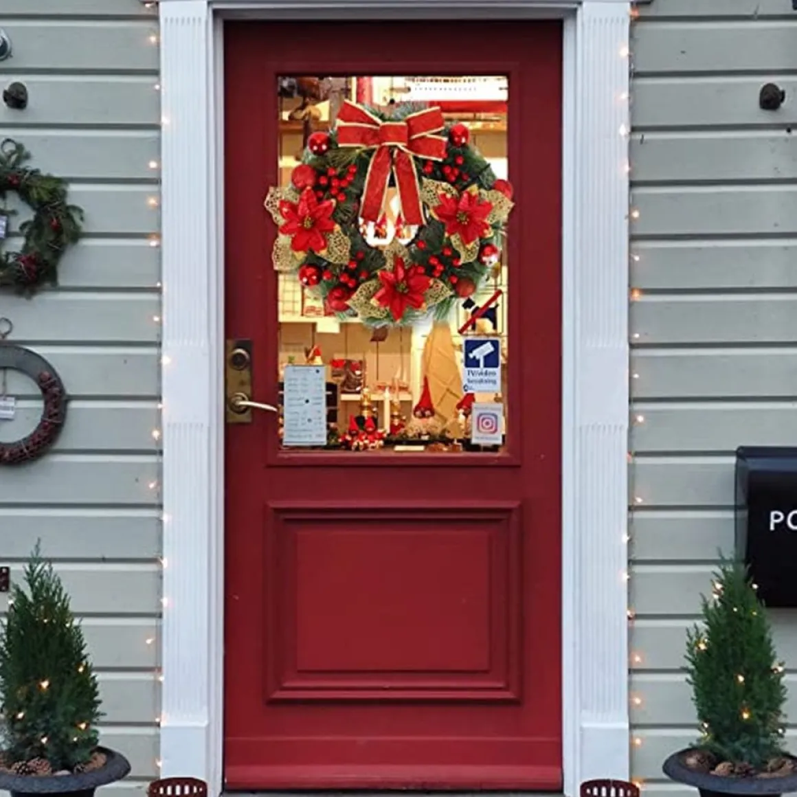 * Kerstkrans - Christmas Decoration Shop