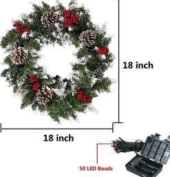 * Kerstkrans - Christmas Decoration Clearance