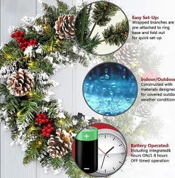 * Kerstkrans - Christmas Decoration Clearance