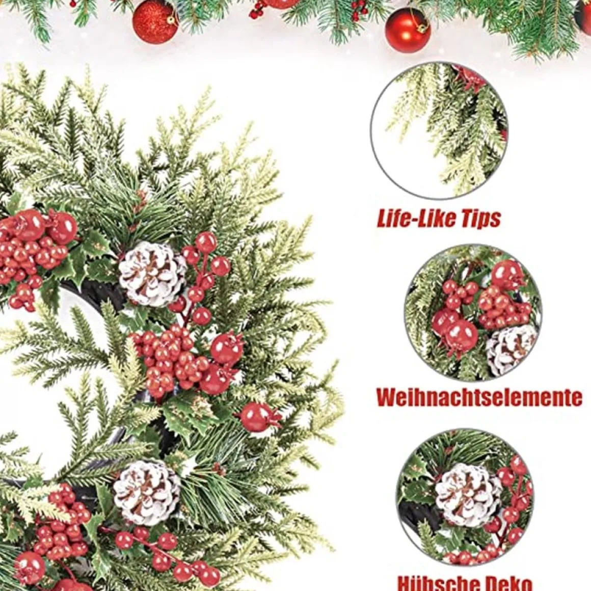 * Kerstkrans - Christmas Decoration Sale