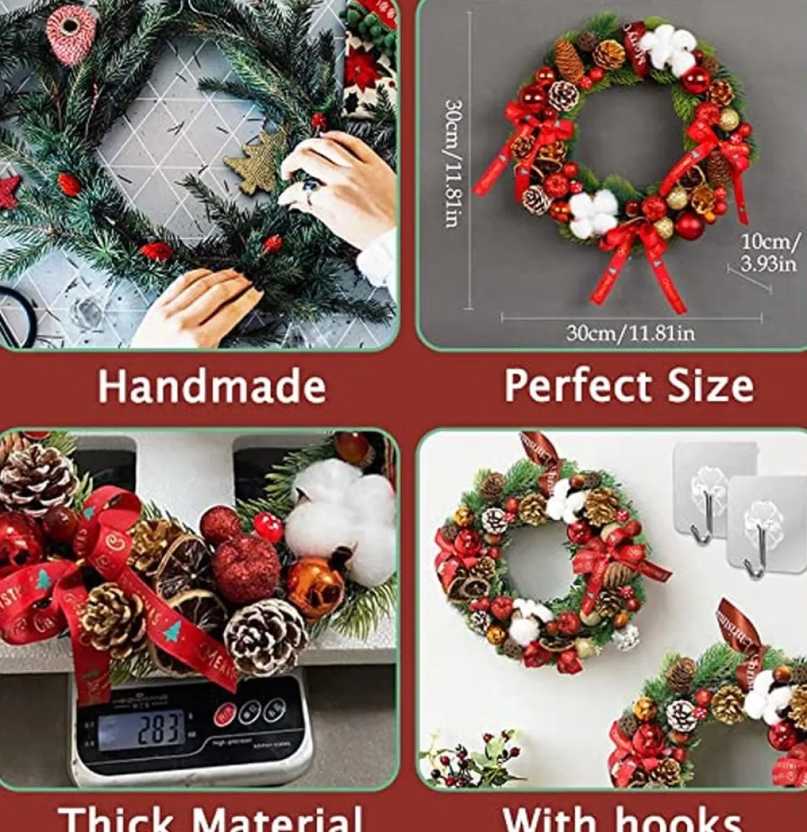 * Kerstkrans - Christmas Decoration Discount