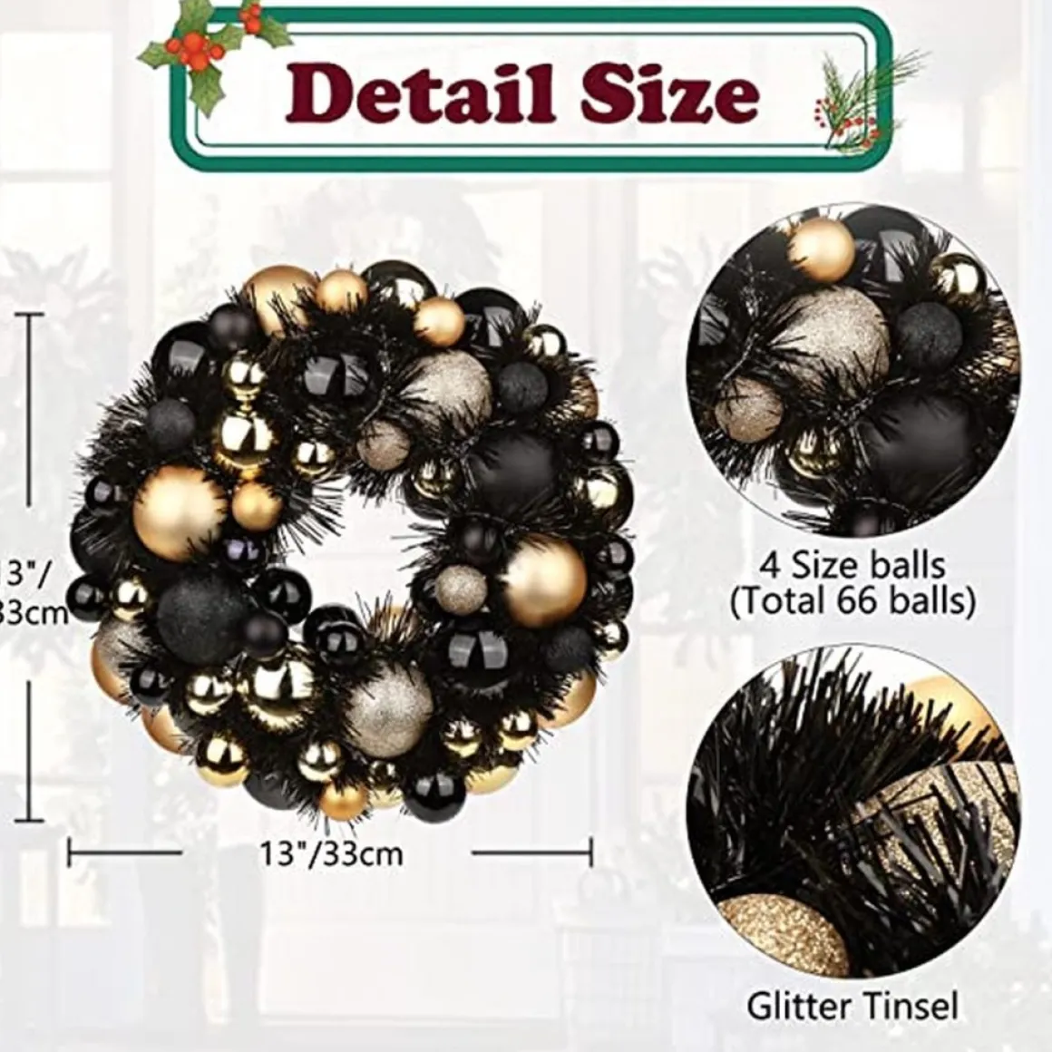 * Kerstkrans - Christmas Decoration Discount