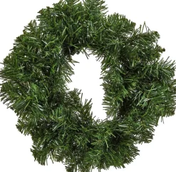 Decoris Kerstkrans/Dennenkrans Groen 35 Cm - Dennenkransen/Deurkransen Kerstversiering Store