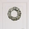 Decoris Kerstkrans/Dennenkrans - Groen - Verlichting En Kunstsneeuw - D50 Cm - Kerstkransen Outlet