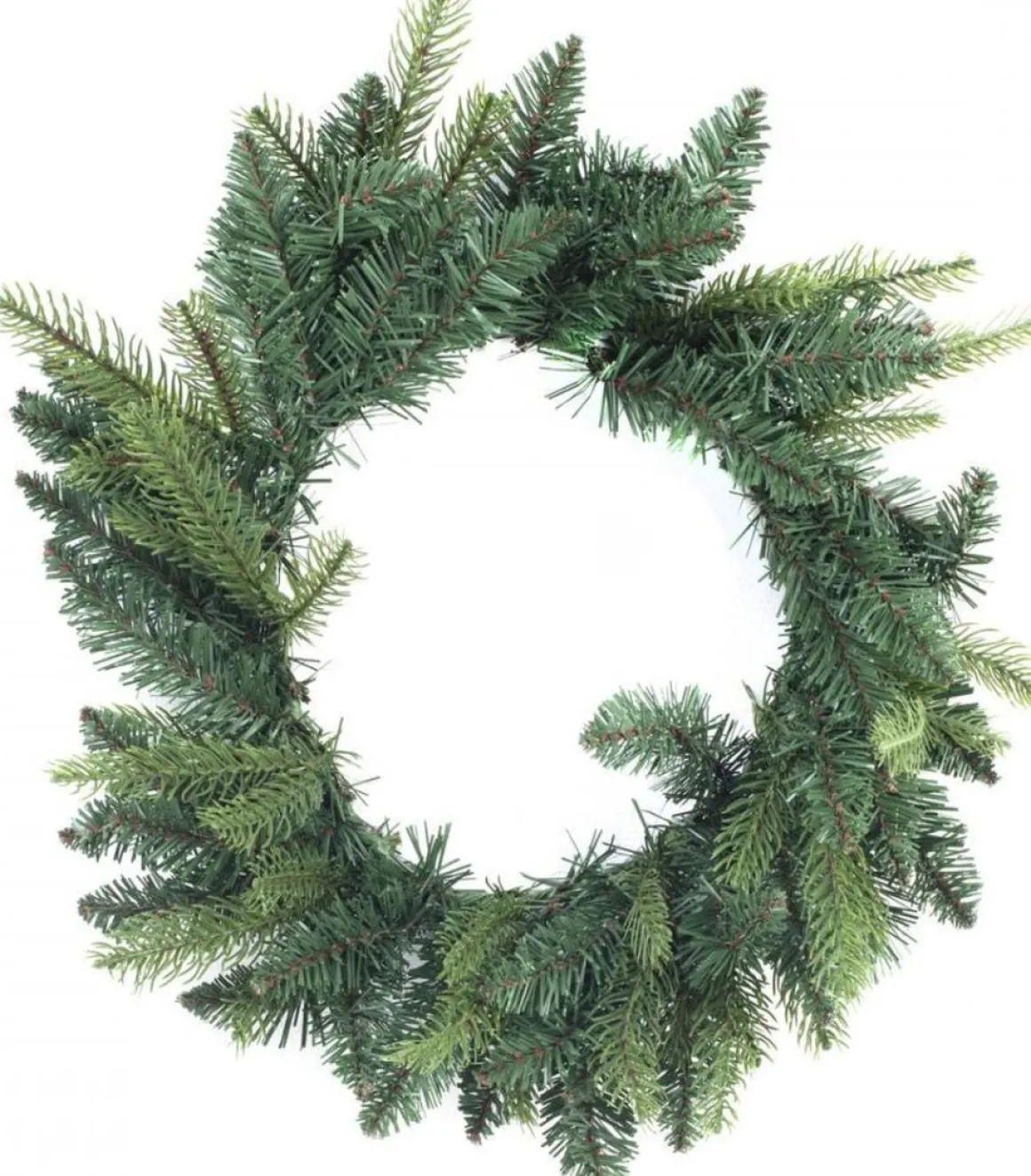 Fééric Lights and Christmas® Kerstkrans Helsinki - 40Cm - Groen - 58 Takjes New