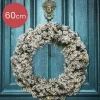 Lumineo Kerstkrans Imperial Met Sneeuw 60Cm En 50Led Lampjes Online