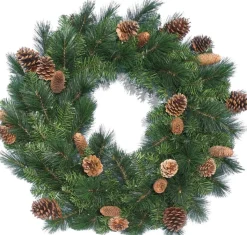 Our Nordic Christmas Kerstkrans Met Dennenappels Shop
