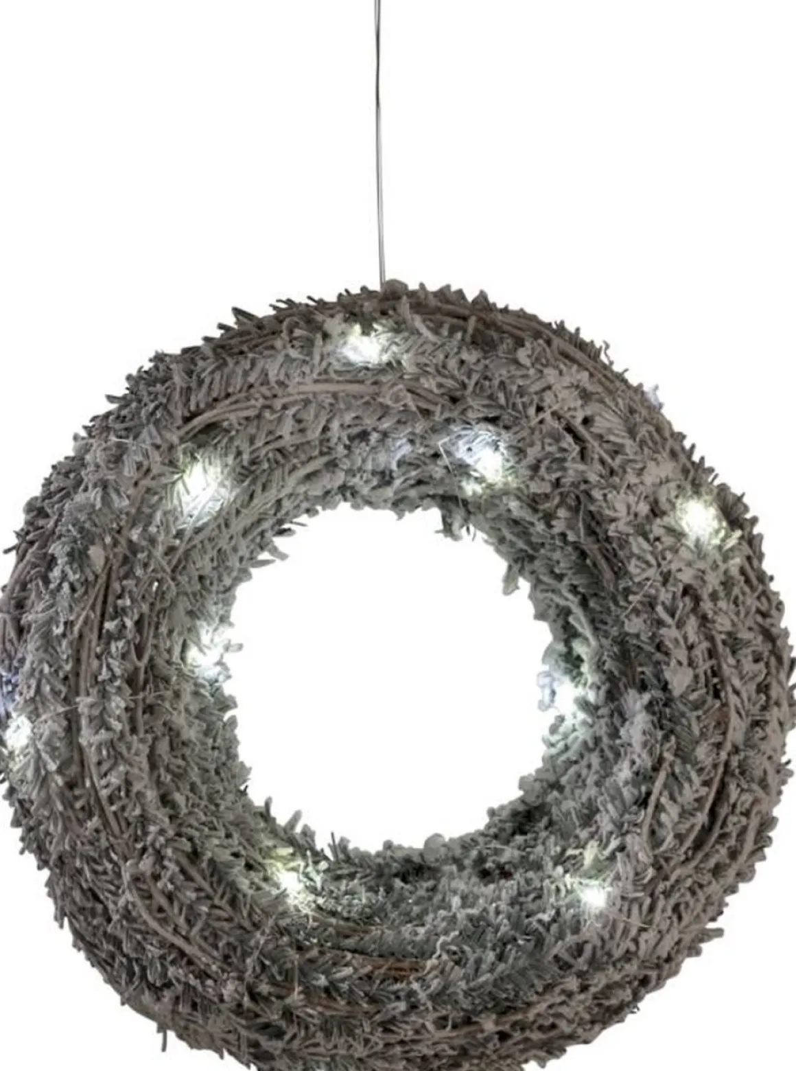 Zonder merk Kerstkrans Met Led Verlichting Rond 30Cm Cheap
