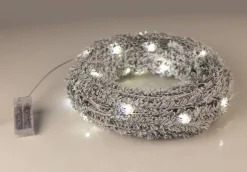 Zonder merk Kerstkrans Met Led Verlichting Rond 30Cm Cheap