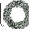 Decoris Kerstkrans - Met Sneeuw - 35 Cm- Kunststof - Incl. Deurhanger Shop