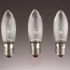 Merkloos Verlichte Kerstfiguren^Kerstlampjes - 3 Watt - 34 Volt - 3 Stuks