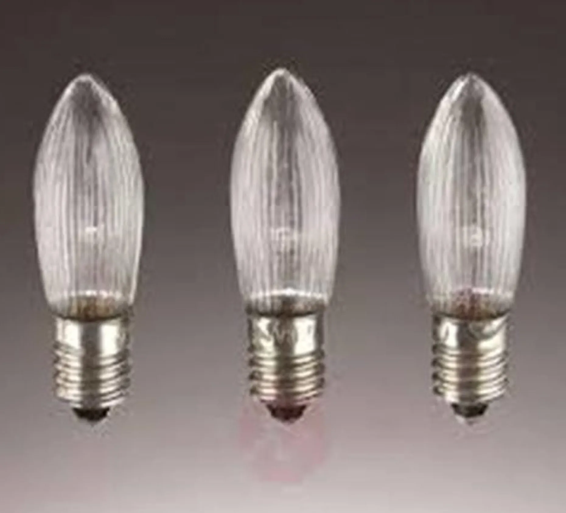 Merkloos Verlichte Kerstfiguren^Kerstlampjes - 3 Watt - 34 Volt - 3 Stuks