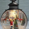 ‘Merkloos’’ Verlichte Kerstfiguren^Kerstlantaarn