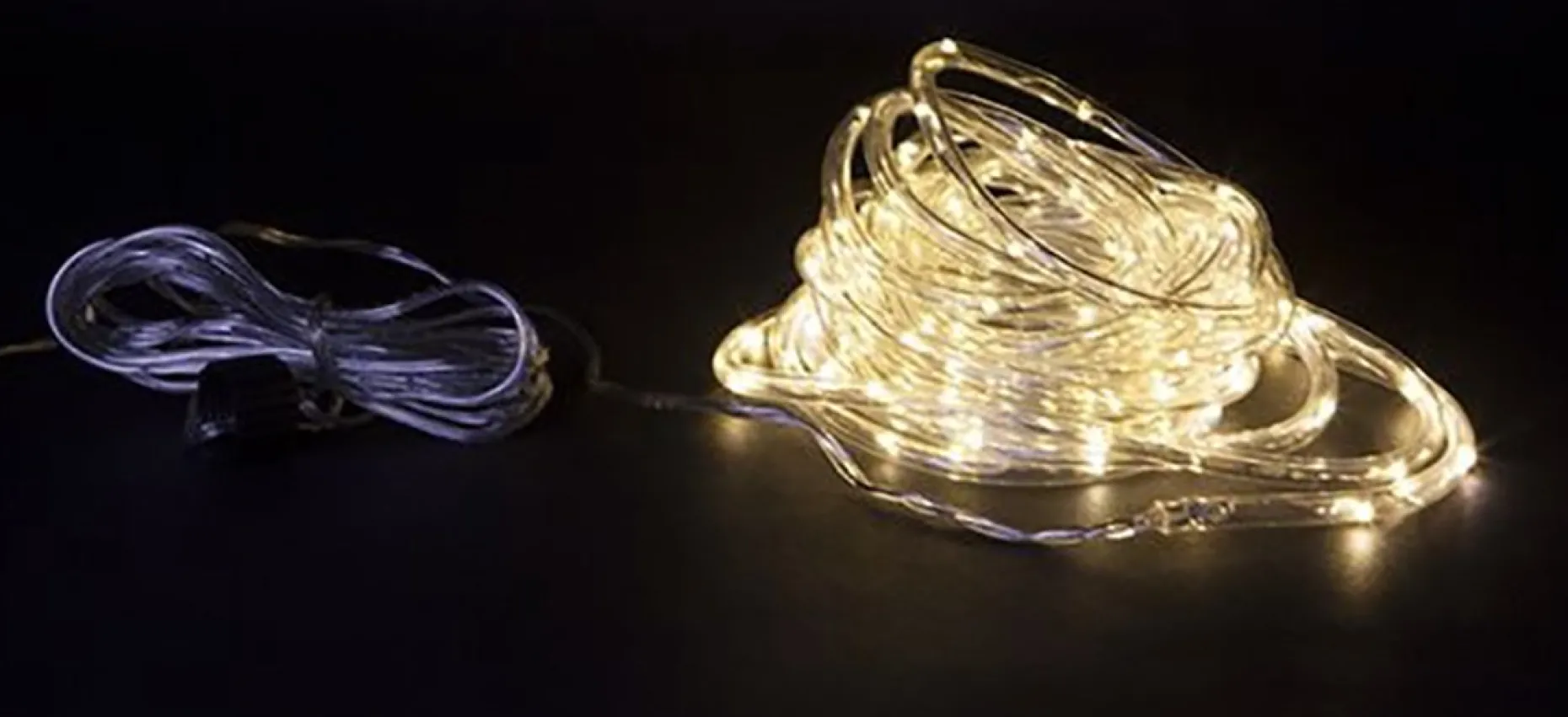 ABC-Led Lichtslangen^Kerst Led Lichtslinger - Warm Wit - 6 Meter - 120 Leds